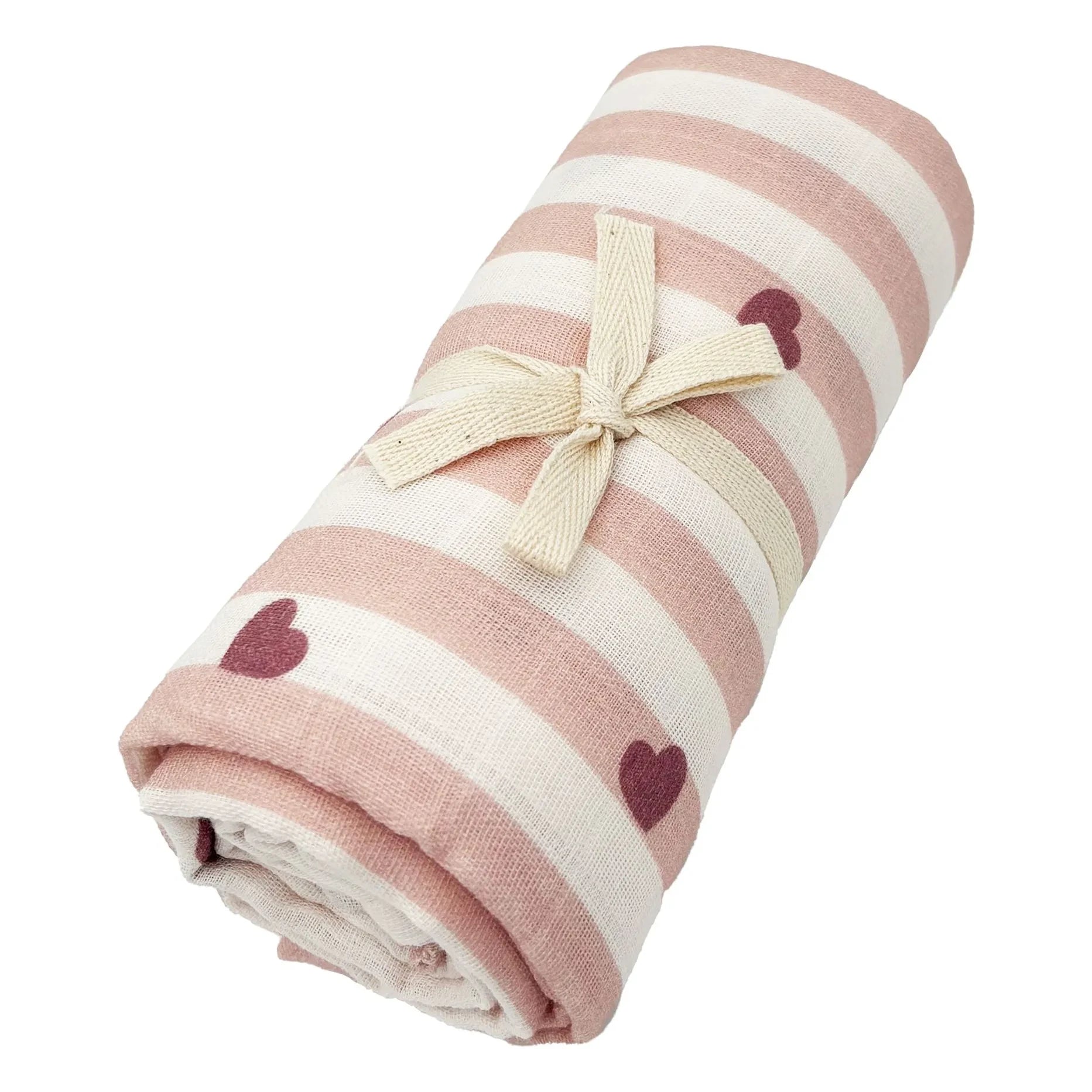 Milinane - Gaspard Pucktuch Babydecke | Hellrosa