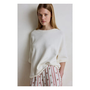 Hod - Solange Pamuk-Sweatshirt | Creme