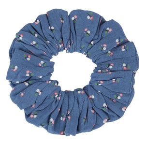 Emile et Ida - Floral Chouchou Organic Cotton | Blue