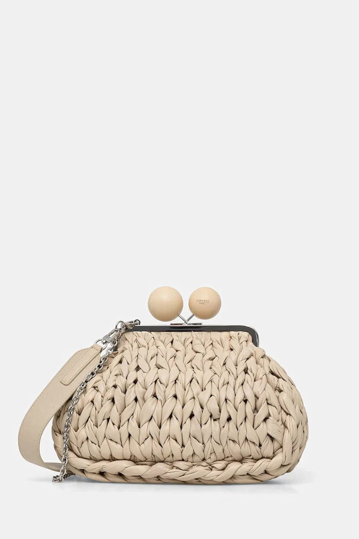 Weekend Max Mara kadın deri crossbody çanta ALIBERO