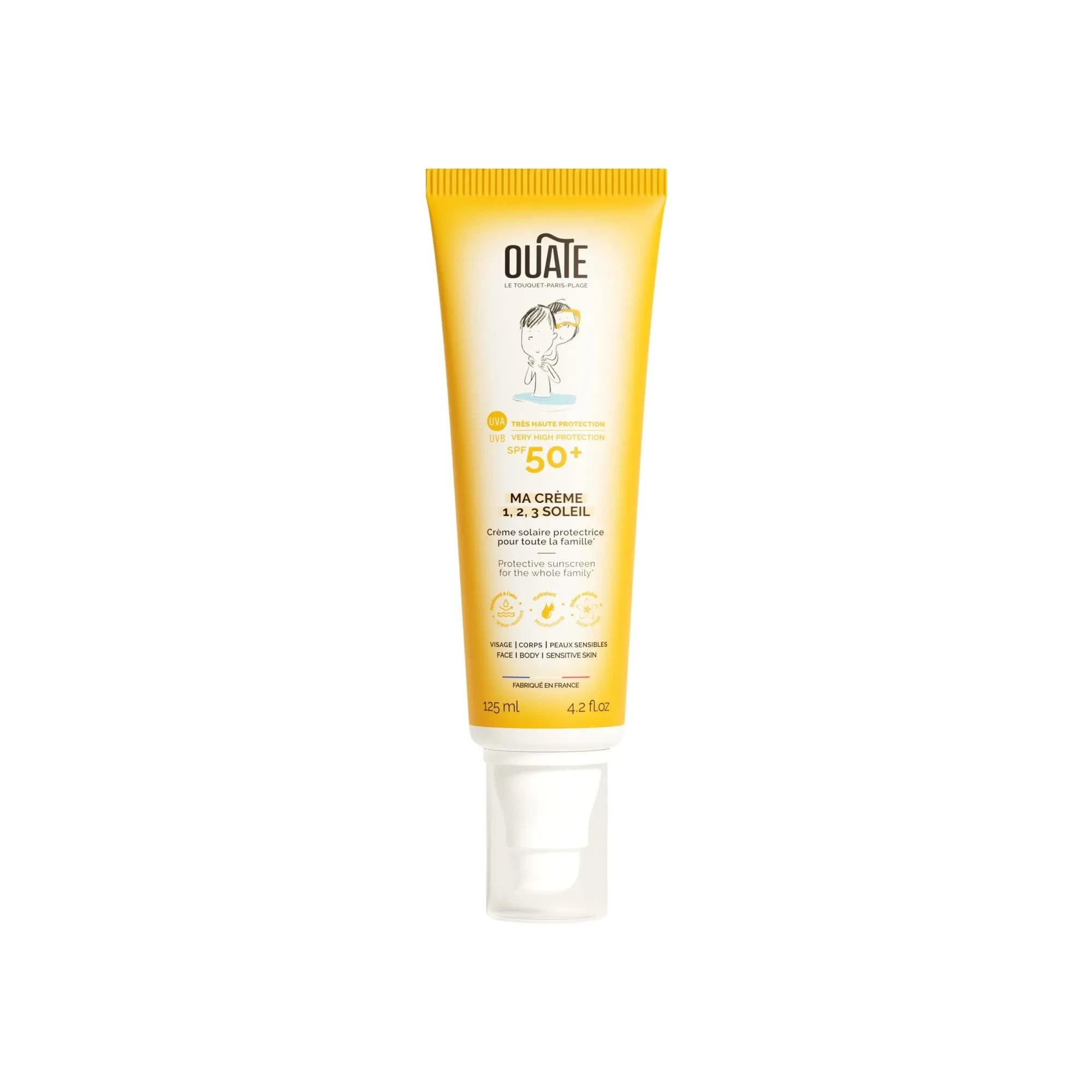 Ouate - Ma Crème 1, 2, 3 Soleil SPF50+