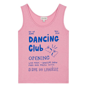 We Are Kids - Marcel Dancing Club tank top Organic cotton | Pink