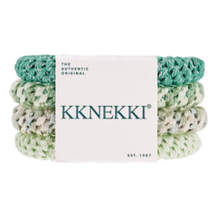 Bon Dep - 4'lü Kknekki 65 scrunchies seti | Badem yeşili