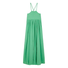 Leon & Harper - Romee organic cotton dress | Aqua green