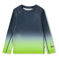 Molo - Neptune LS Anti-UV Gradient T-Shirt Recycled Fibers | Fluorescent Green