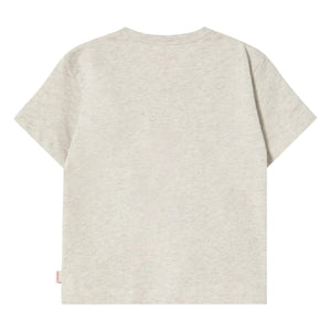 Tinycottons - T-Shirt aus Bio-Baumwolle mit Tiny & Tiny Dogs-Motiv | Heather Beige