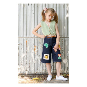 Kalinka - Bermuda Denim Nikol Patches | Dark Blue