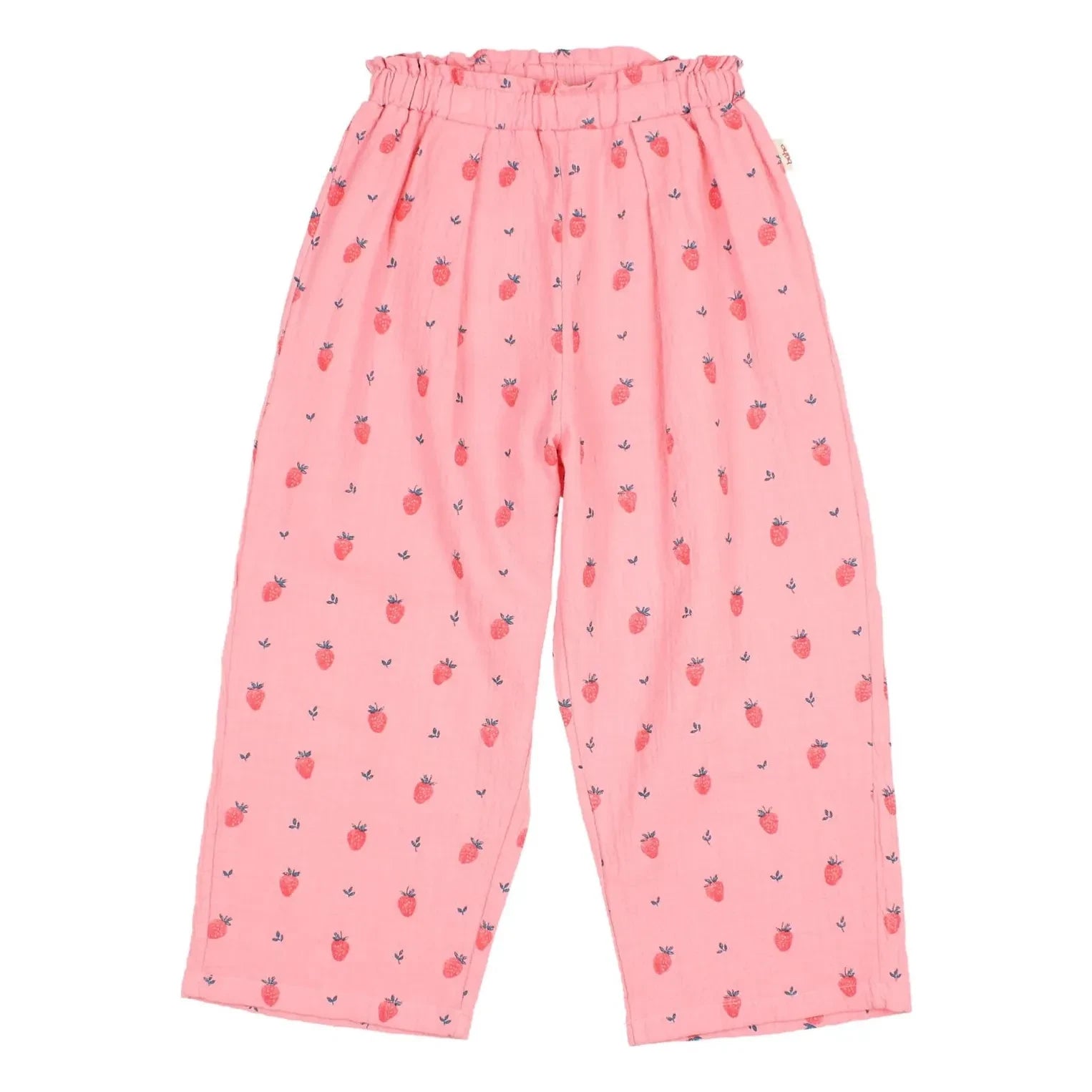Búho - Strawberry Organic Cotton Pants | Powder Pink