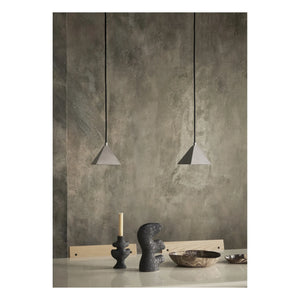 Ferm Living - Yara şamdan | Koyu gri