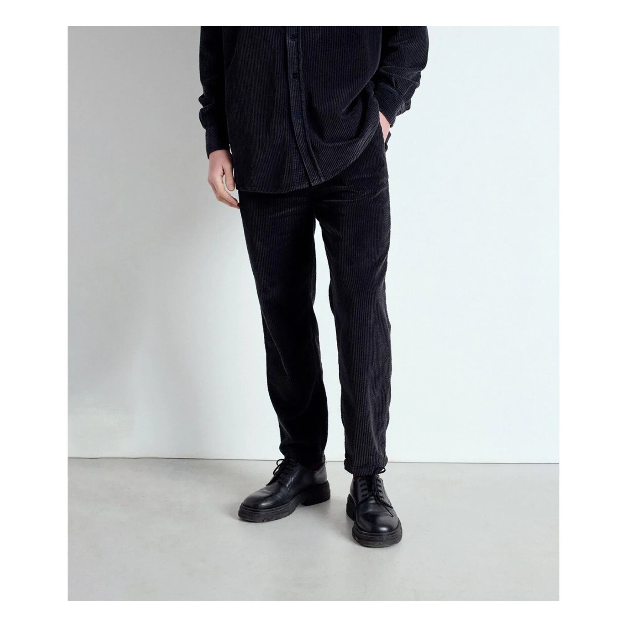 American Vintage - Padow Velvet Pants | Carbon