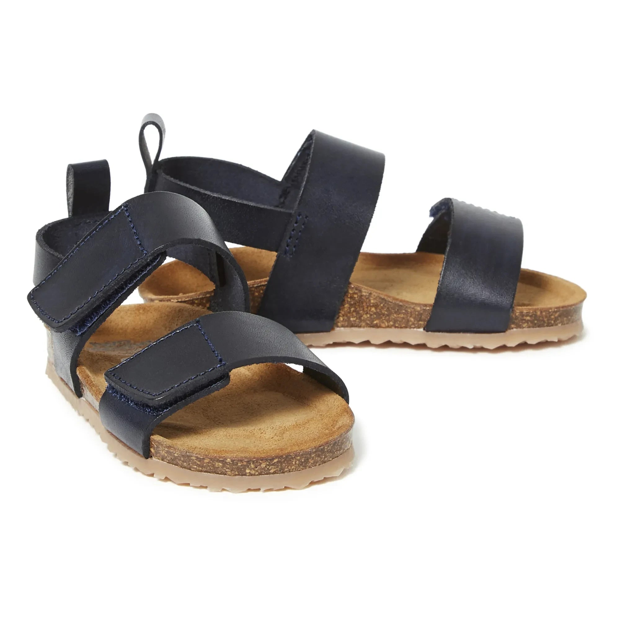 Pèpè - Two Con Me - Sandalen mit zwei Klettverschlüssen | Marineblau
