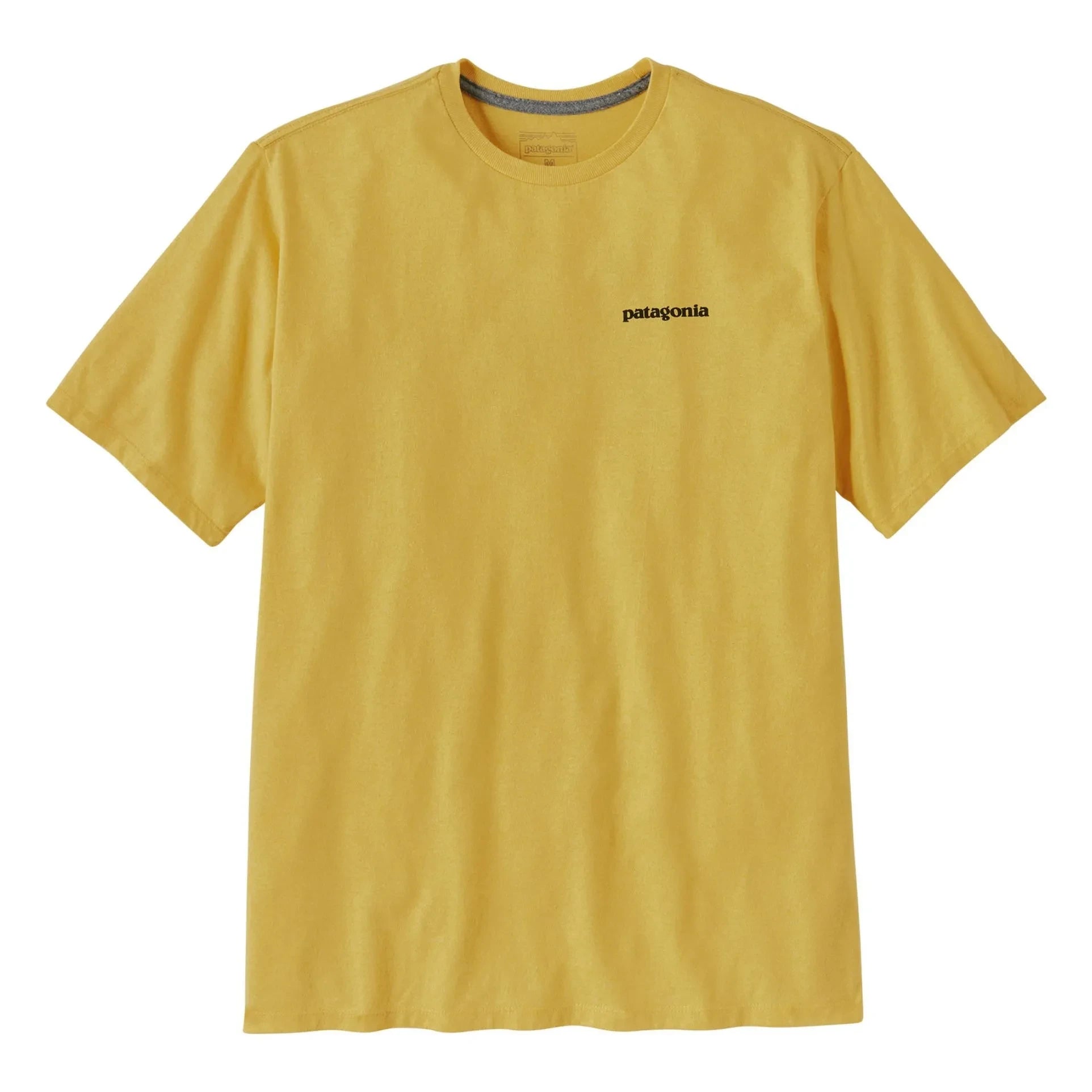 Patagonia - P-6 Logo Responsibili Tişört Geri dönüştürülmüş lifler | Sarı