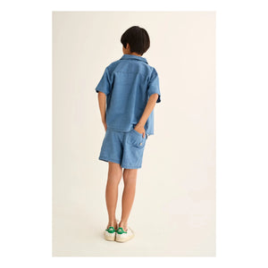 Cozmo - Denim Wolf Bermuda şort | Mavi
