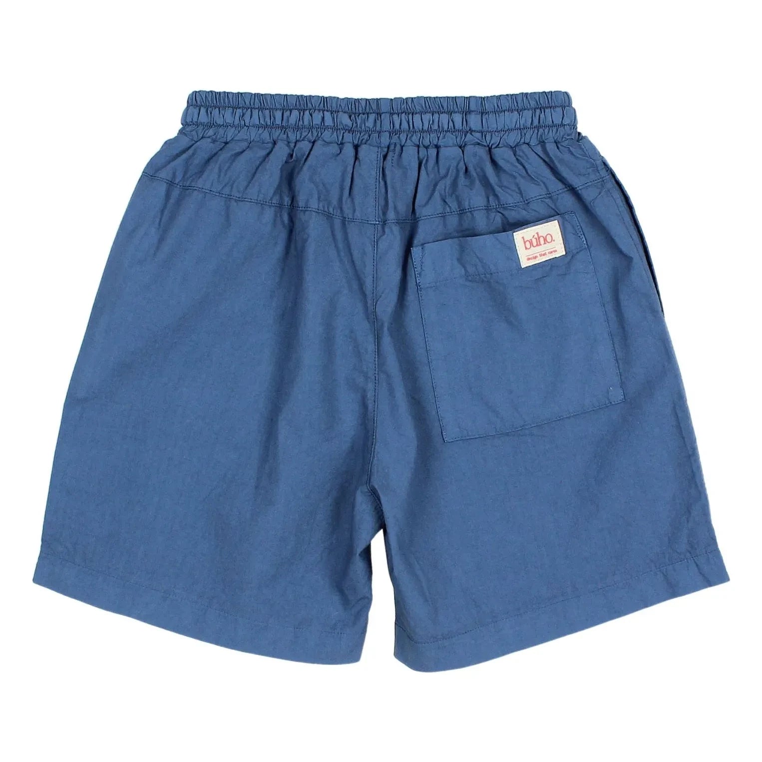 Búho - Organic Cotton Poplin Bermuda Shorts | Navy Blue
