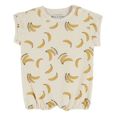 Emile et Ida - Banana organik pamuklu havlu tulum | Cream