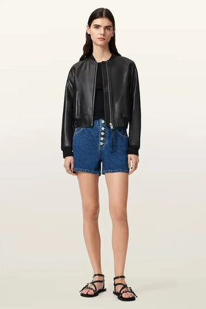 AllSaints kadın denim şort TAY