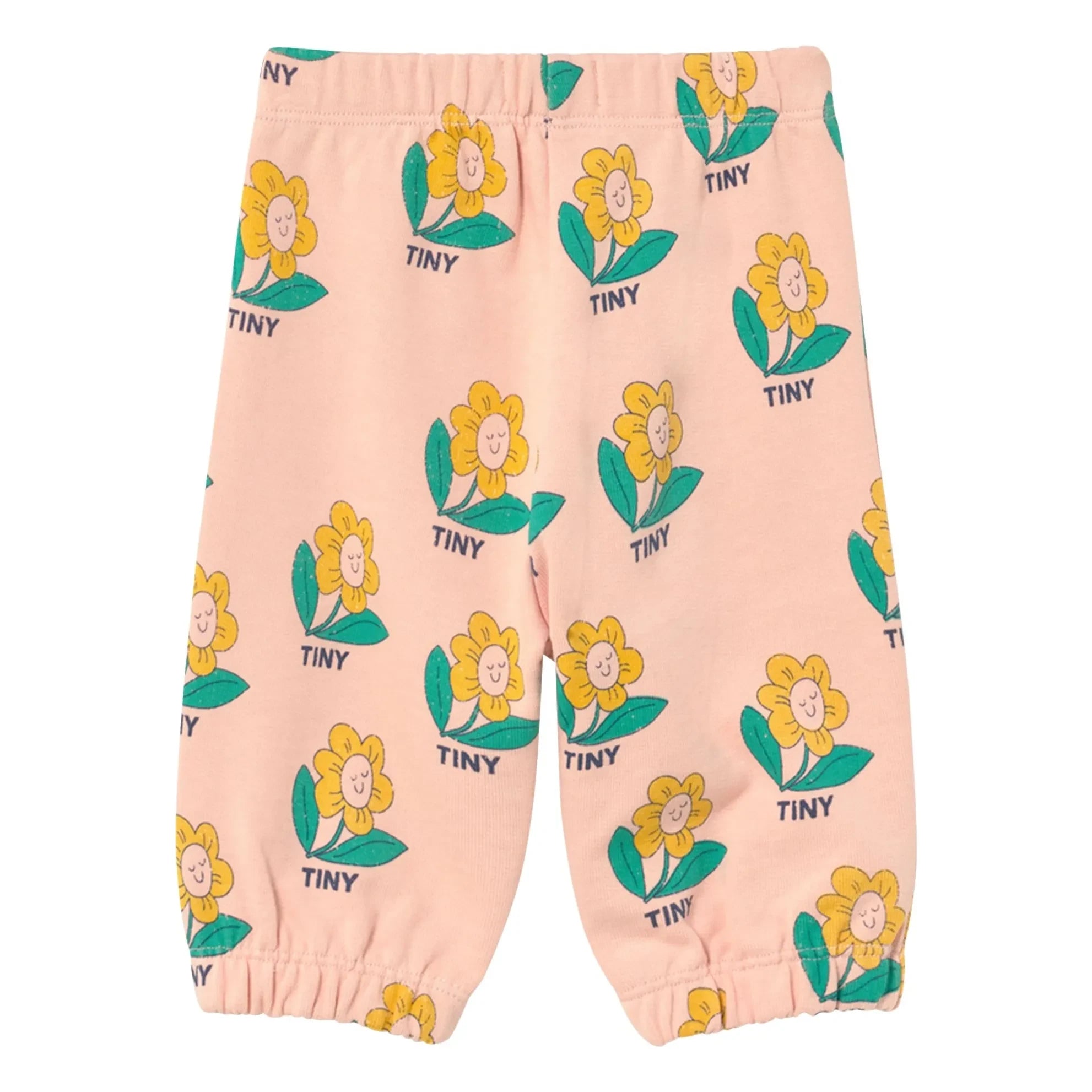 Tinycottons - Organic Cotton Floral Joggers | Pink
