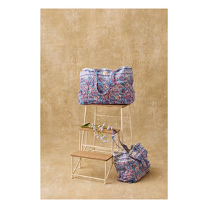 Louise Misha - Beverly Baumwoll-Tote-Bag | Hellblau