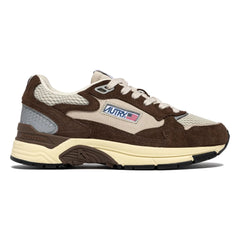 Autry - Hyperway Low-Top-Sneaker aus zweifarbigem Wildleder | Braun