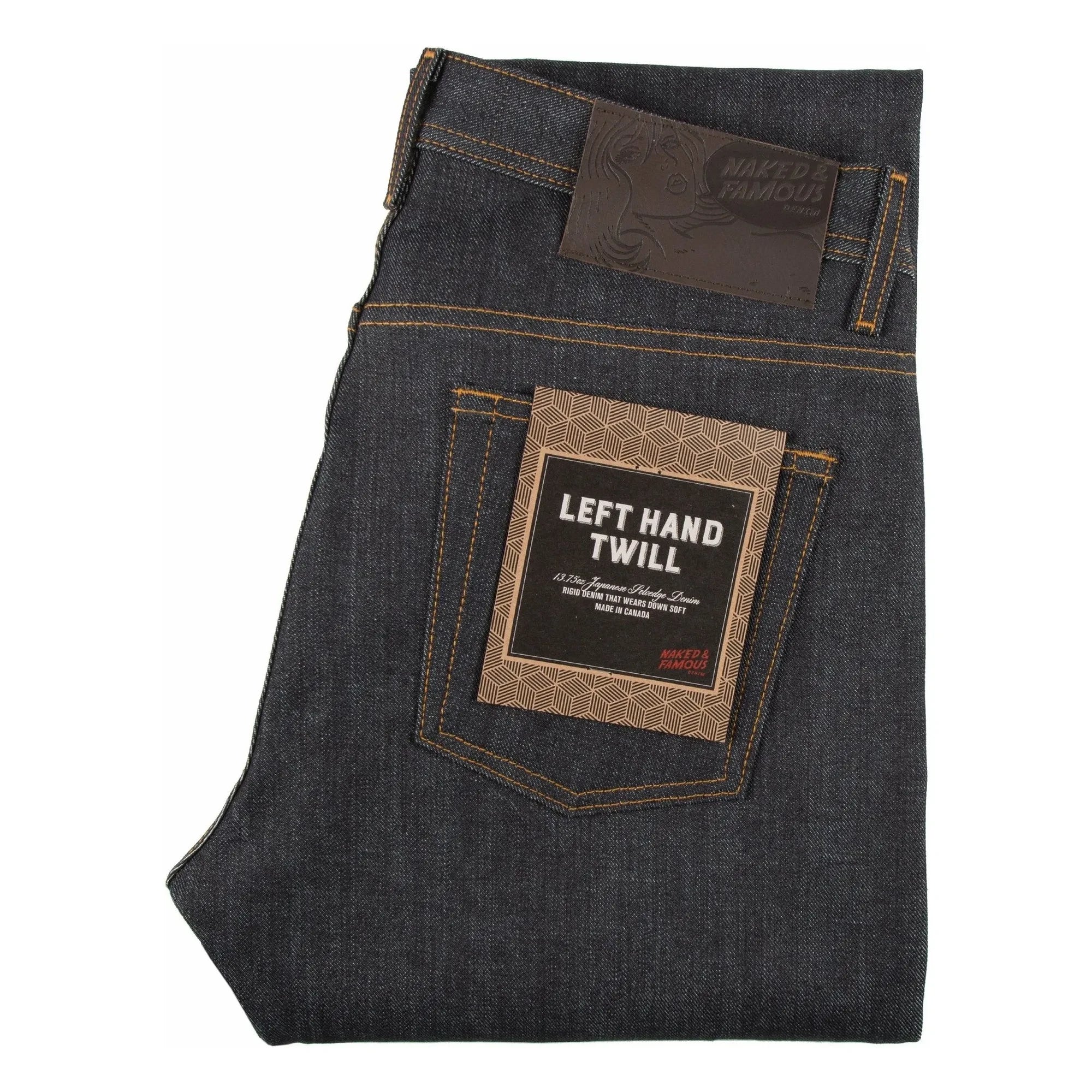 Naked & Famous - Jean Weird Guy Left Hand Twill Selvedge | İndigo