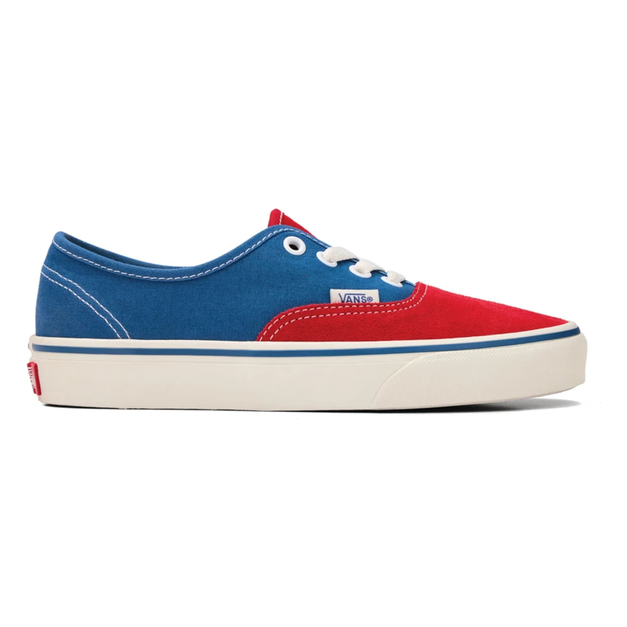 Vans – Authentic Two Tone Schnürsenkel-Sneaker | Rot