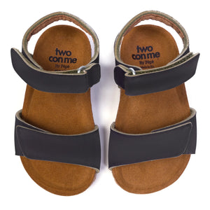 Pèpè - Two Con Me - Cırt Cırtlı Sandaletler | Siyah