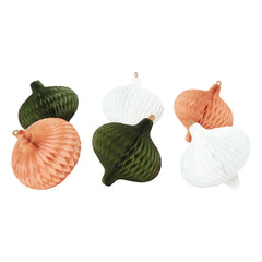 Paper Dreams - Decorative FSC paper balls - set of 6