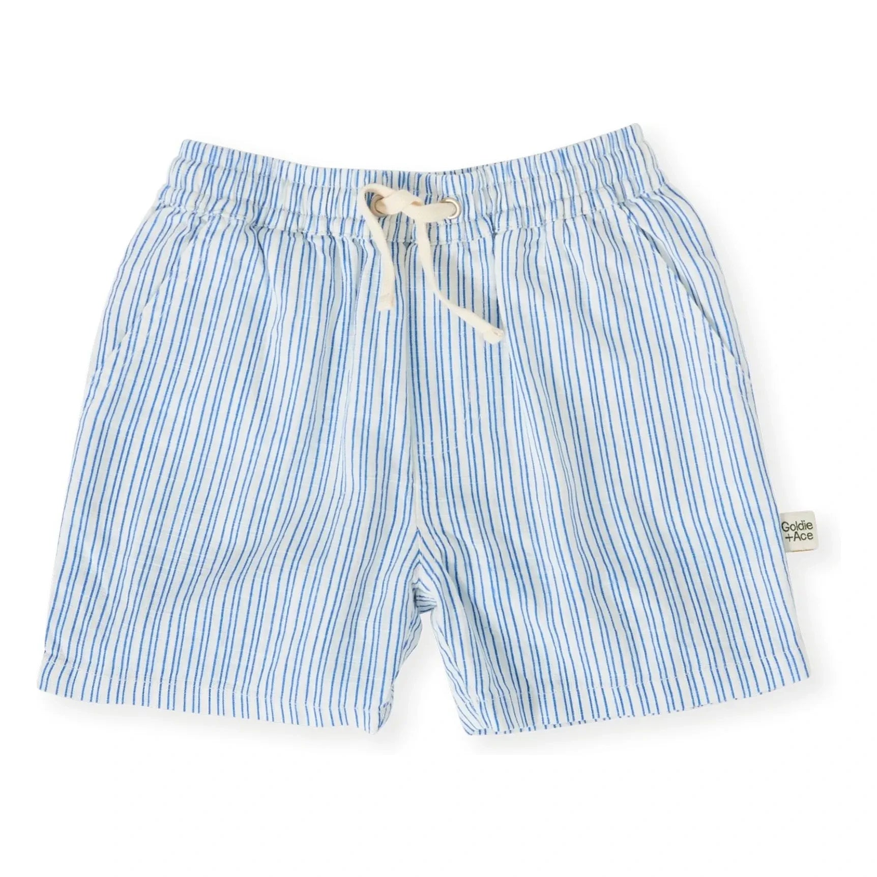 Goldie + Ace - Striped shorts | Blue