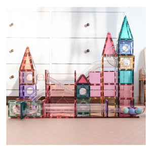 Connetix - Kugelbahn-Paket - 106 Teile | Pastell