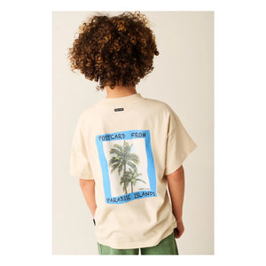 Tumble N'Dry - Paradise Islands Oversize Tişört Organik pamuk | Ekru