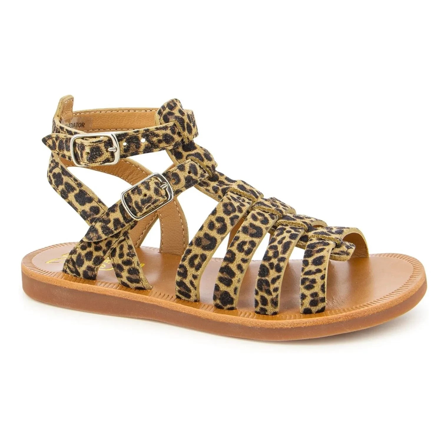 Pom d'Api - Plagette Gladiator Sandaletler | Leopar