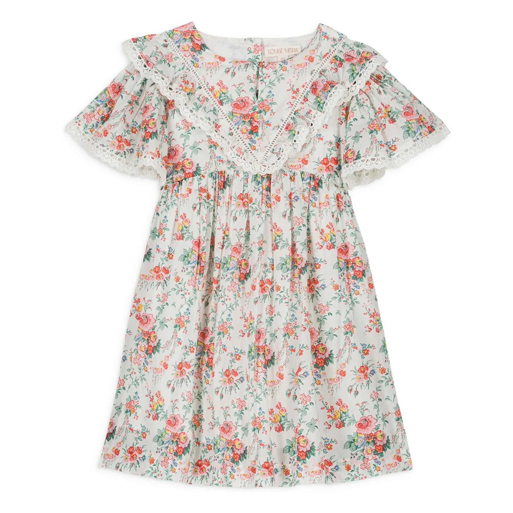 Louise Misha - Bio-Baumwollkleid Siloe | Creme