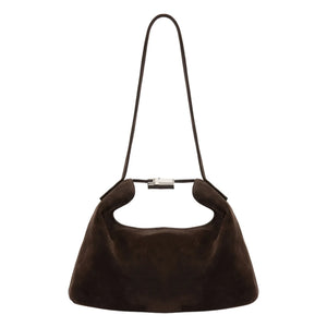 BY FAR - Bea Wildledertasche | Braun