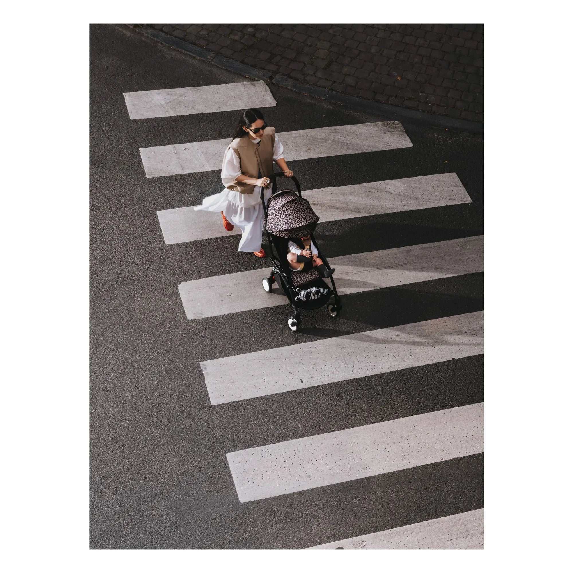 Stokke® - YOYO³ 6+ Puset Beyaz çerçeve | Leopard