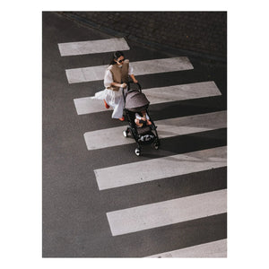 Stokke® - YOYO³ 6+ Stroller White Frame | Leopard