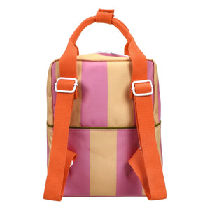 Sticky Lemon - Small Striped Backpack | Powder pink