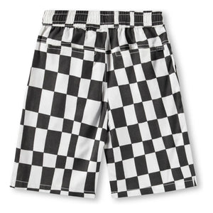Molo - Arrow Damier Shorts aus Bio-Baumwolle | Schwarz