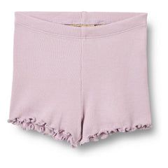 Wheat - Sine Nervürlü Organik Pamuk Bebek Şort | Lavanta