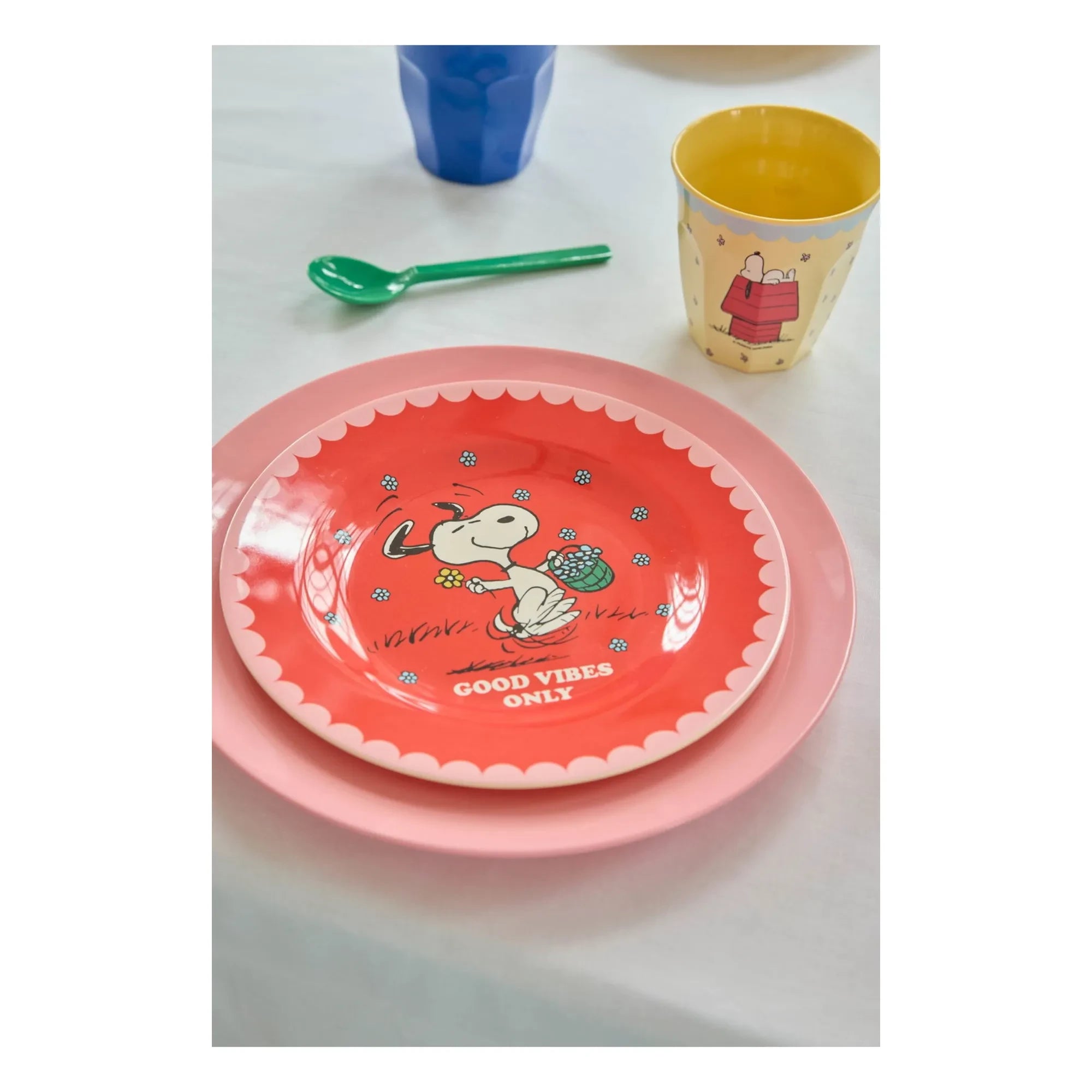 Rice - The Sun Will Come Up Melamine Cup - Rice x Snoopy
