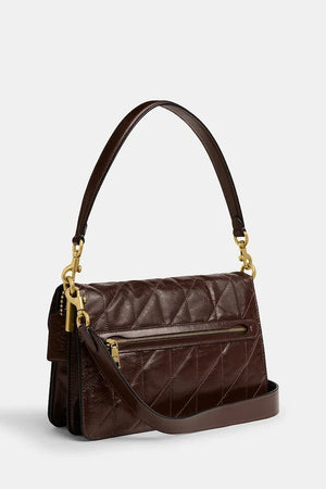 Coach Tabby Chain Shoulder Bag With Quilting Deri Çanta