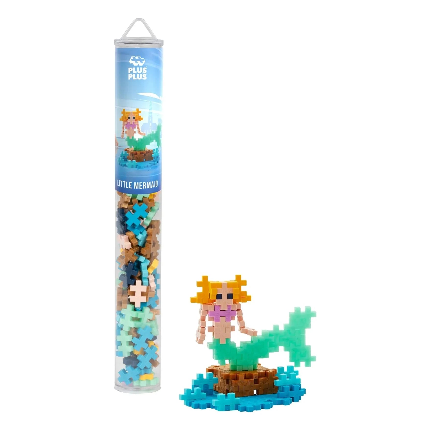 Plus-Plus – Die kleine Meerjungfrau Tube – 100 Teile