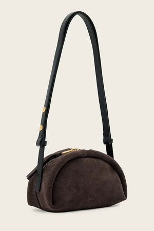 AllSaints ROSALIE kadın süet crossbody çanta