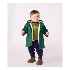 Petit Bateau - Chromgrün | Gewachste recycelte Fasern