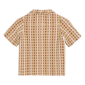 OAS - Lano Nicaro Waffle Shirt | Red
