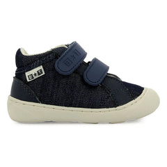 Bonton - Double Scratch Denim Smoothie Easy Sneakers | Gece mavisi