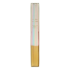 Meri Meri - Large Birthday Candles - Meri Meri x Ladurée - Set of 12