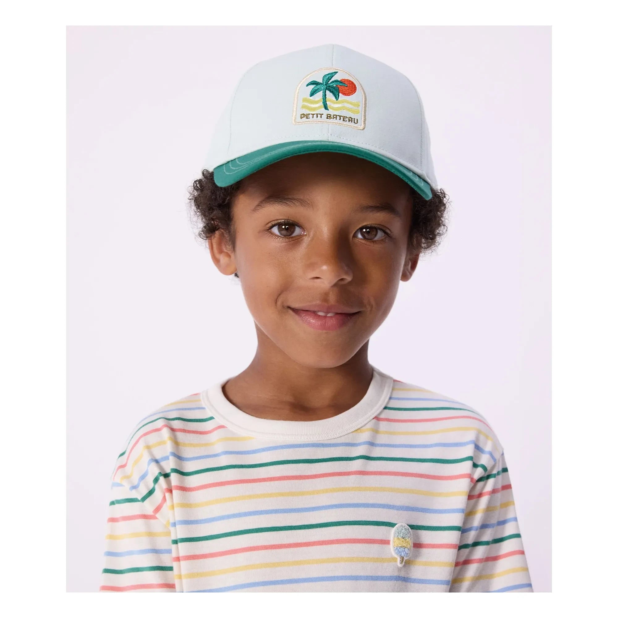 Petit Bateau - Palm Twill Hat | Blue