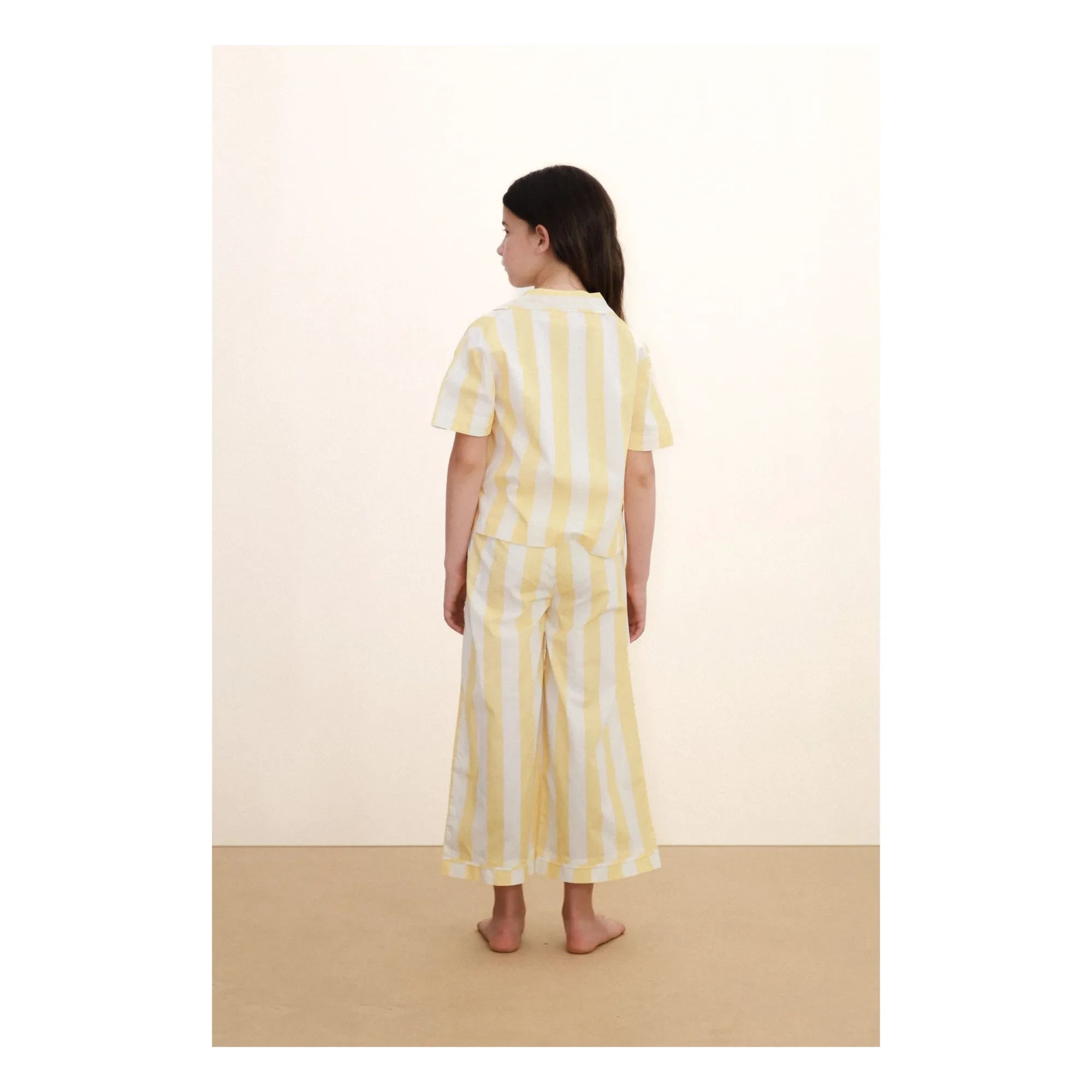 Tinycottons - Striped Shirt & Pants Set | Yellow