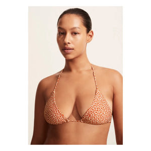 Matteau - Pembe Düz Bikini Üstü