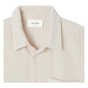 American Vintage - Padow Velvet Shirt | Ecru